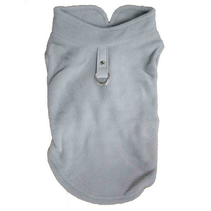 Fleece Pet Dog Clothes Puppy Coat Jacket for - side view - PET'S FUN | dog play