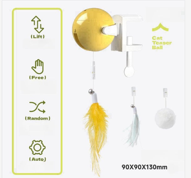 Automatic Lifting Ball Electric Cat Toy - PetsFun Premium Pet Products
