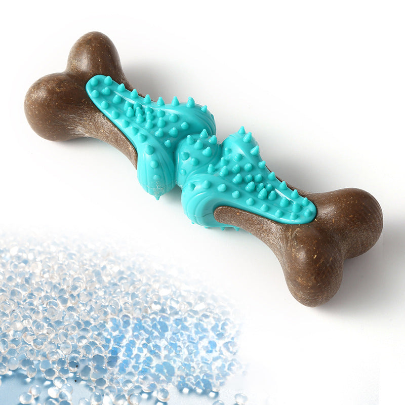 Dog Chew Toy for Large Dogs Rubber Bone Dog Toys for - back view - PET'S FUN | dog toy