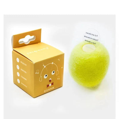 Gravity Called the Ball Mint Kitten Self-hey - side view - PET'S FUN | cat play