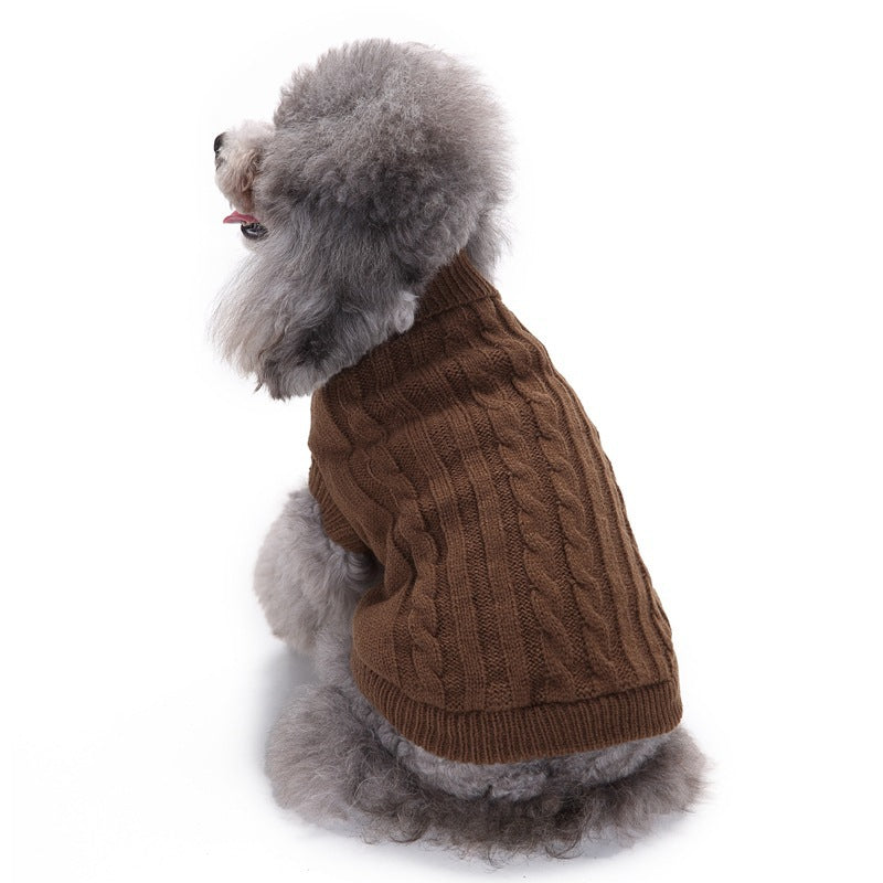Dog Sweater - angle view - PET'S FUN | dog entertainment