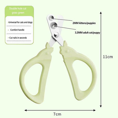 Professionals Cute Shape Pet Cat Dog Nail Clipper - lifestyle view - PET'S FUN | premium pet products