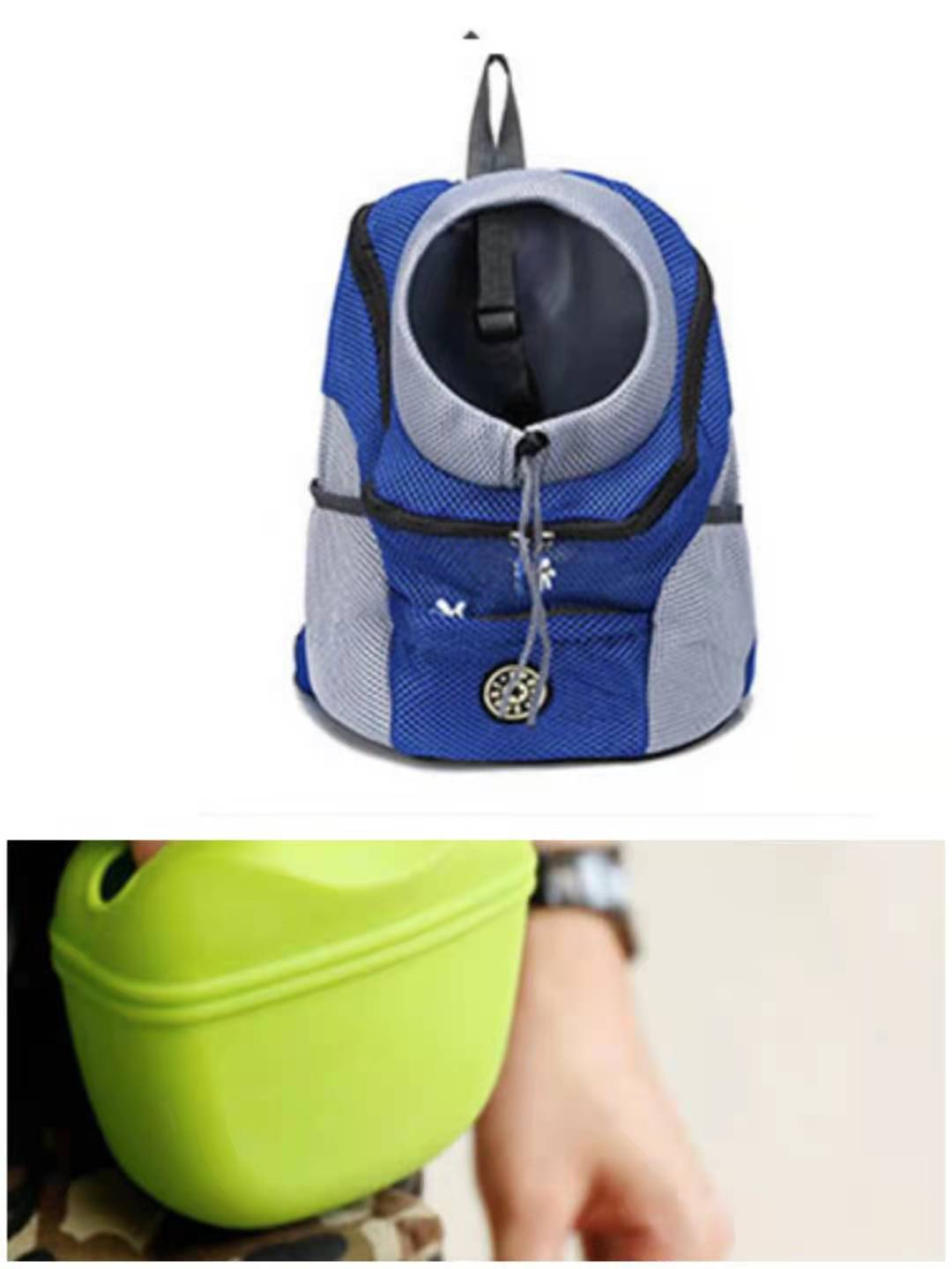 Portable Puppy Snack Bag Snack Bag Pet - angle view - PET'S FUN | dog play