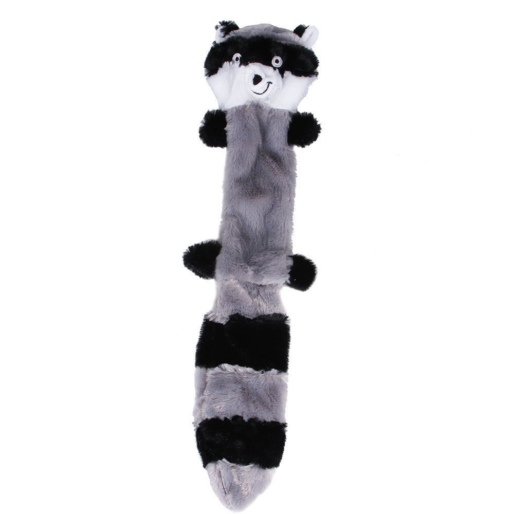 Dog Chew Toy Pet Plush Squeaky Paper Toy - top view - PET'S FUN | dog accessories
