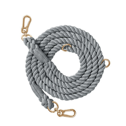 Multifunctional Braided Double-ended Dog - detail view - PET'S FUN | interactive dog toy