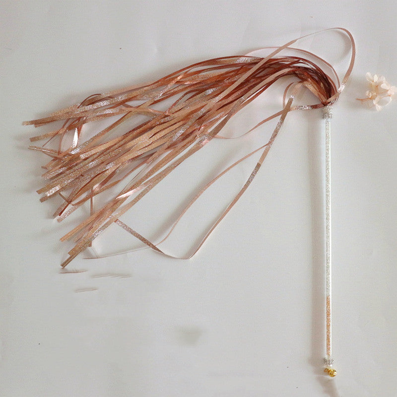 Funny Cat Stick Bell Feather Tassel Fur Ball - front view - PET'S FUN | cat accessories