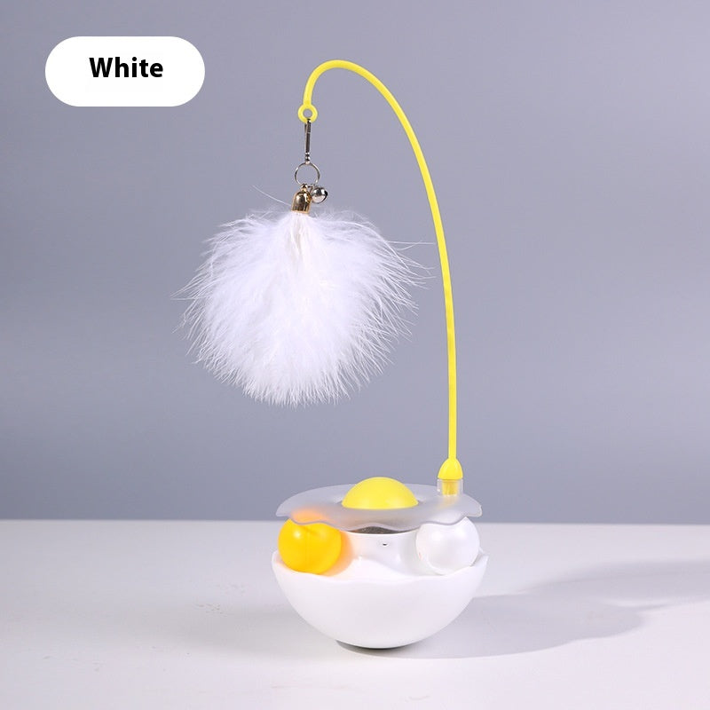 Cat Interactive Toy Funny Tumbler Toy Kitten Exercise - back view - PET'S FUN | cat toy