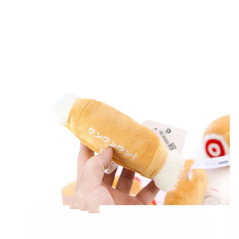 Bread Fruit Pet Dog Plush Toy - front view - PET'S FUN | dog play