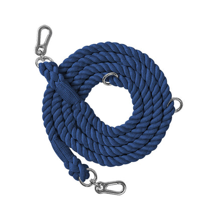 Multifunctional Braided Double-ended Dog - side view - PET'S FUN | dog toy