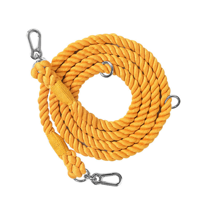 Multifunctional Braided Double-ended Dog Leash | PET'S FUN