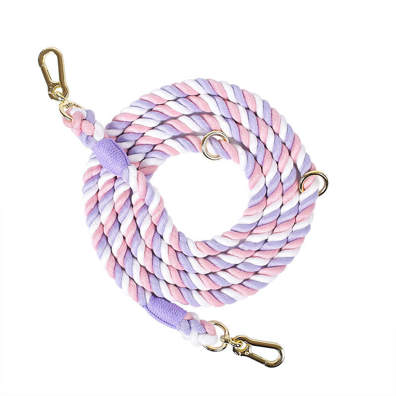Multifunctional Braided Double-ended Dog - detail view - PET'S FUN | dog supplies