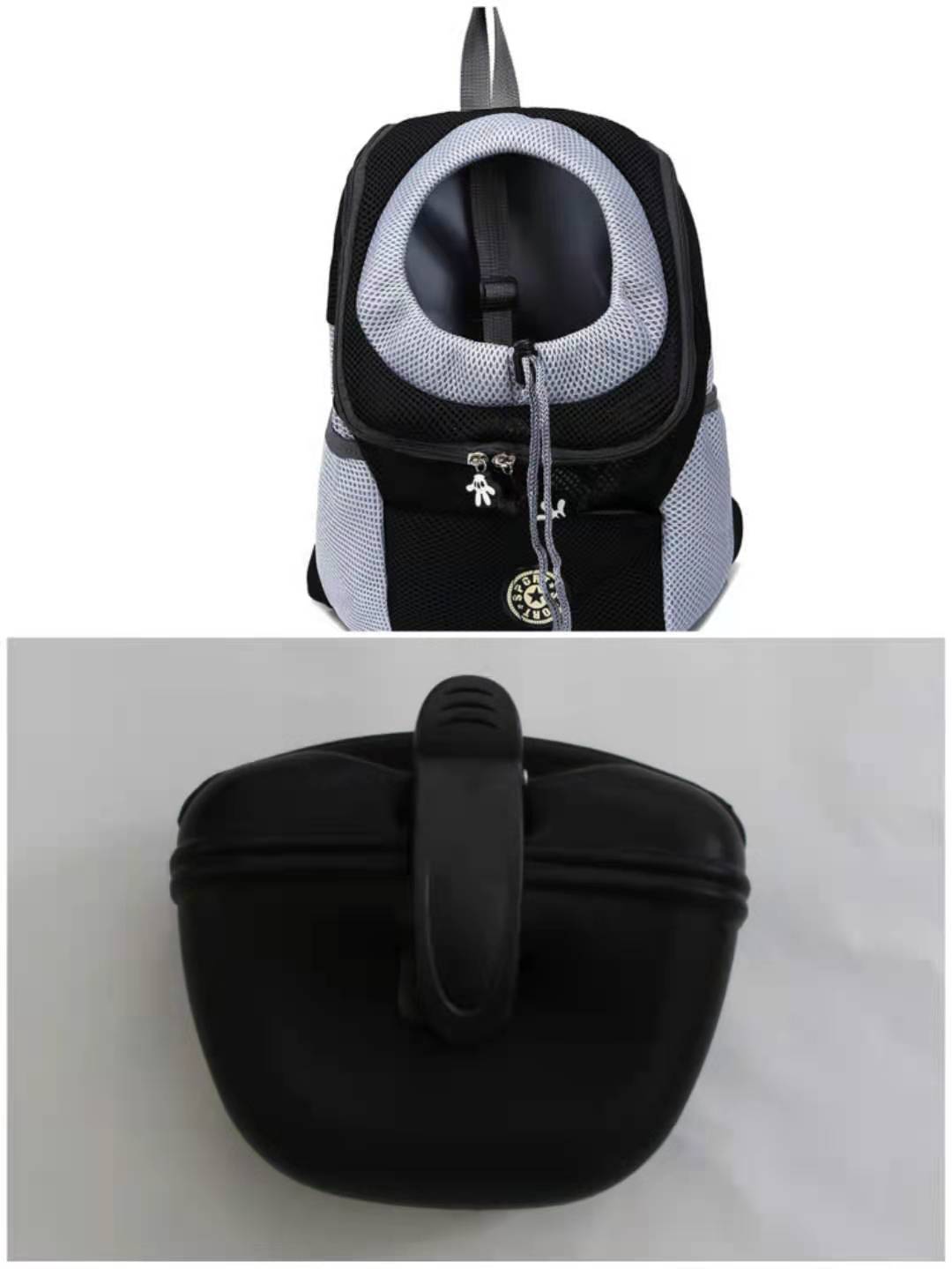 Portable Puppy Snack Bag Snack Bag Pet - side view - PET'S FUN | dog toy