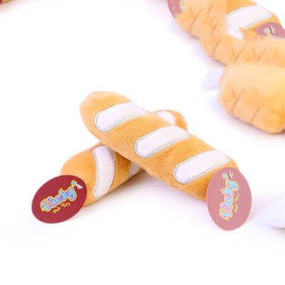 Bread Fruit Pet Dog Plush Toy - detail view - PET'S FUN | dog toy