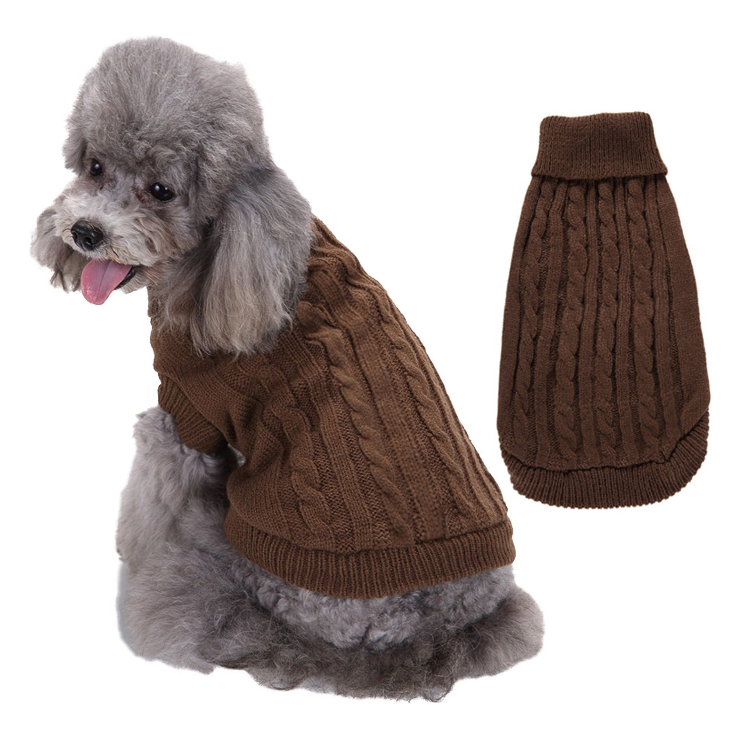 Solid Color Puppy Dog Clothes Teddy Bichon - side view - PET'S FUN | dog supplies