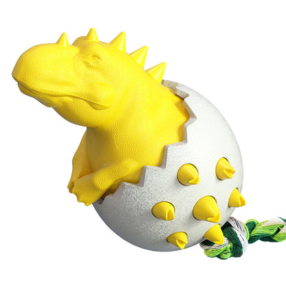Wild Boar Egg Dog Toothbrush Molar Stick - detail view - PET'S FUN | interactive dog toy