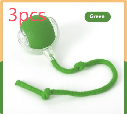 Electric Cat Toy Automatic Cat Ball Self-entertainment - lifestyle view - PET'S FUN | cat bed