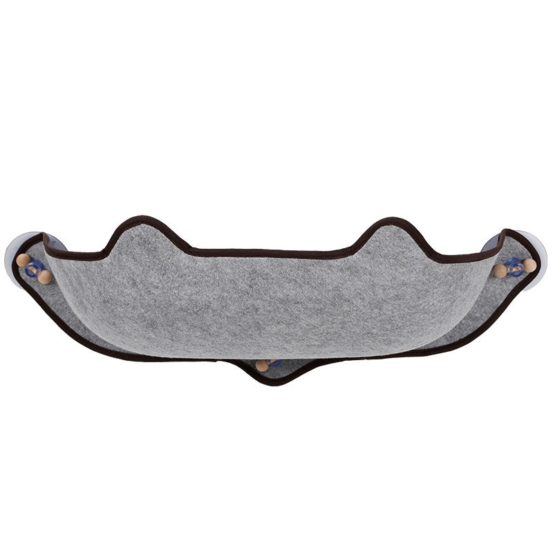Window sill cat hammock - side view - PET'S FUN | cat entertainment