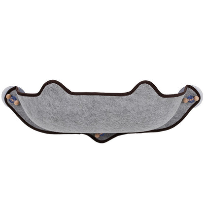 Window sill cat hammock - side view - PET'S FUN | cat entertainment