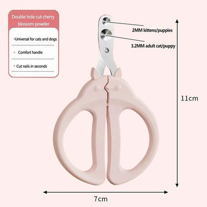 Professionals Cute Shape Pet Cat Dog Nail Clipper - detail view - PET'S FUN | pet play