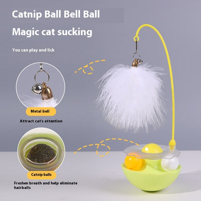 Cat Interactive Toy Funny Tumbler Toy Kitten Exercise - back view - PET'S FUN | cat accessories