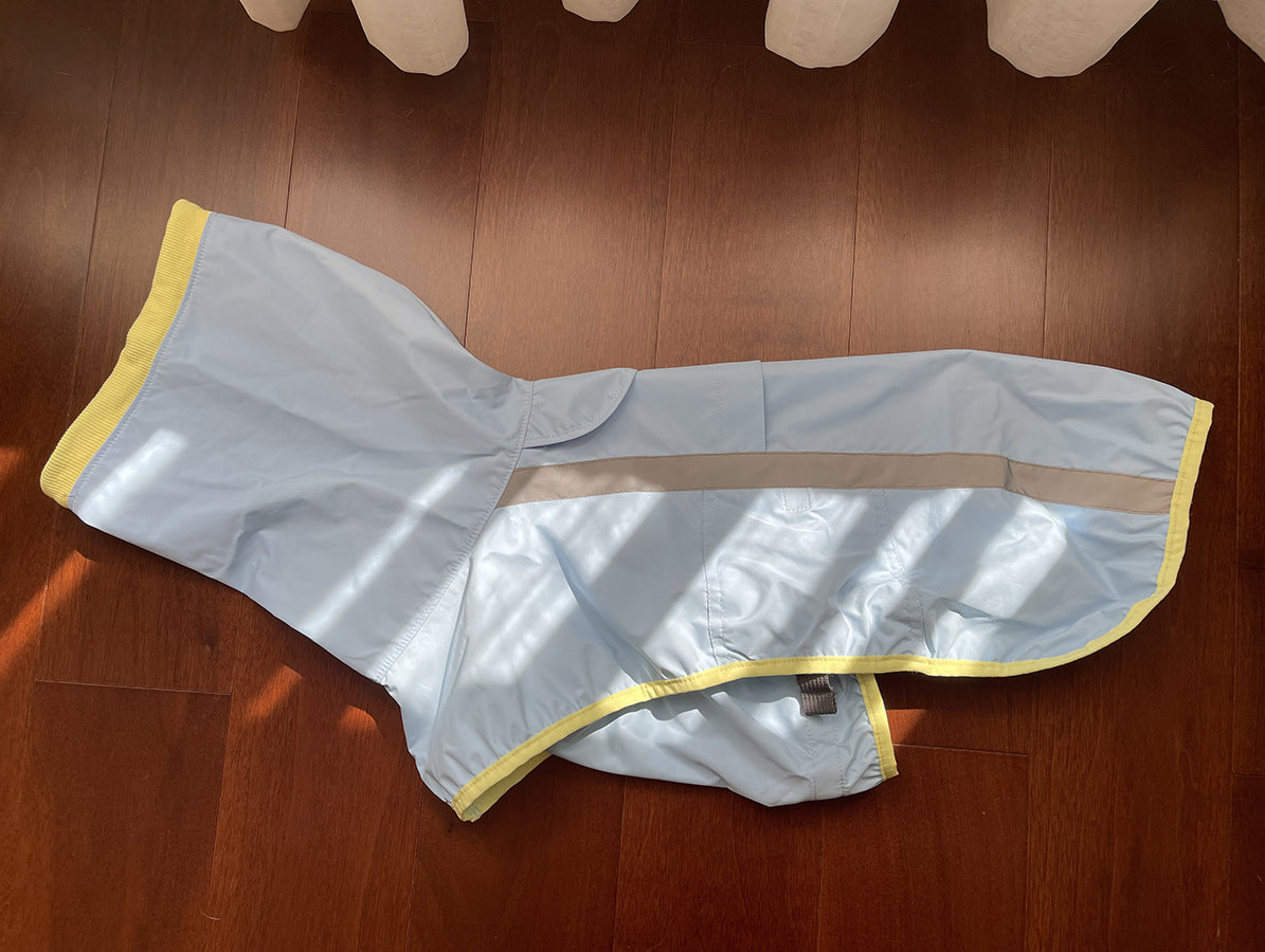 Dog Raincoats for Large Do Not Affect - back view - PET'S FUN | dog accessories