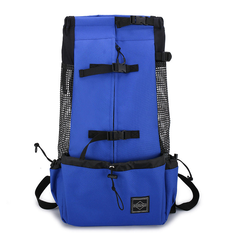 Pet Dog Carrier Bag Carrier For Dogs Backpack Out - lifestyle view - PET'S FUN | interactive dog toy