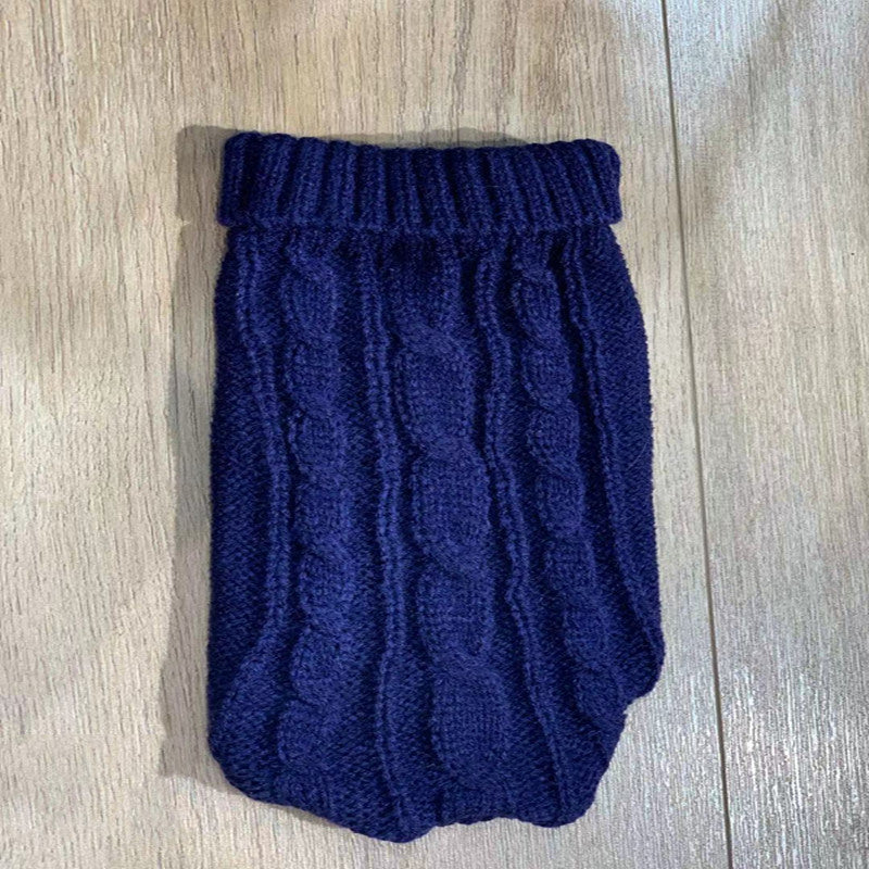 Autumn and Winter Thick Small Size Dog Baby - back view - PET'S FUN | dog accessories