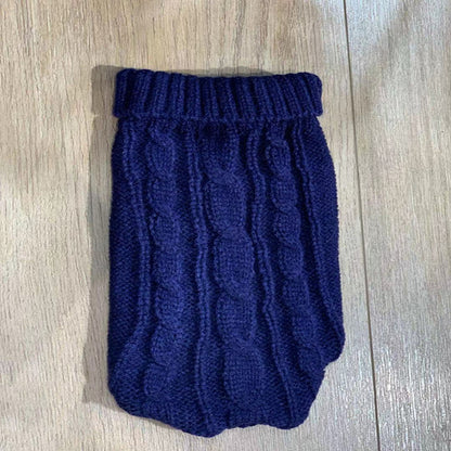 Autumn and Winter Thick Small Size Dog Baby - back view - PET'S FUN | dog accessories