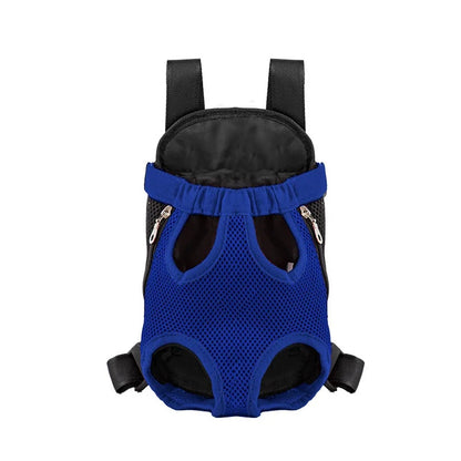 Pet Dog Carrier Backpack for Small Dogs Breathable - back view - PET'S FUN | dog toy