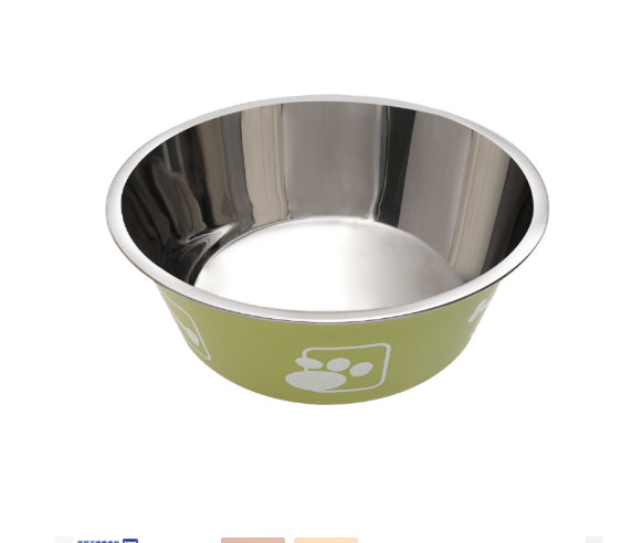 Pet Supplies Pet Stainless Steel Food Bowl - detail view - PET'S FUN | pet entertainment