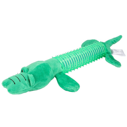 Dog Chew Toy Pet Plush Squeaky Paper Toy - back view - PET'S FUN | dog toy