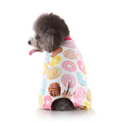 Pet Clothes Autumn and Winter at Home - back view - PET'S FUN | interactive pet toy