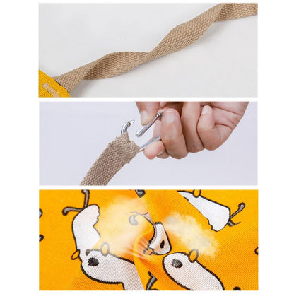 Breathable Cat Cotton Linen Hammock Wear Resistant Multicolor Cat Cage Hangin...