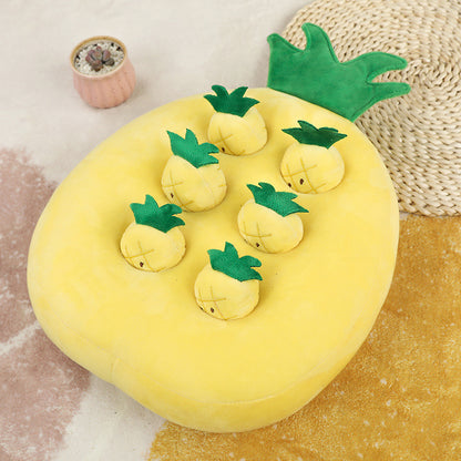 Pet Pull Radish Chick Gopher Hide and Seek - front view - PET'S FUN | pet entertainment