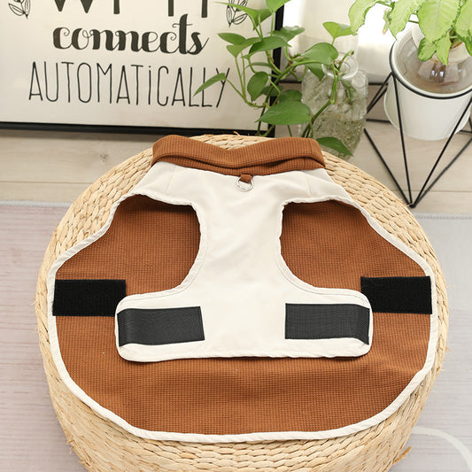 Pet Clothes Functional Vest Leisure - side view - PET'S FUN | pet supplies