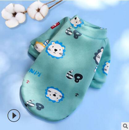 Small Dog Pet Trendy Winter Clothes - back view - PET'S FUN | interactive dog toy