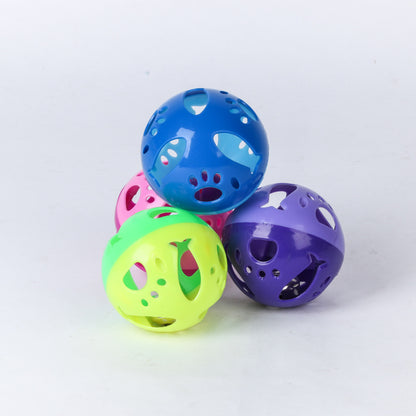 Big Bell Ball Cat Toy Ball Funny Cat Toy Cat Toy Cat - front view - PET'S FUN | cat bed