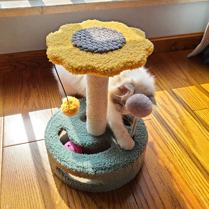Cat Scratch Board Grinding Cat Claws Cat Toys - lifestyle view - PET'S FUN | interactive cat toy
