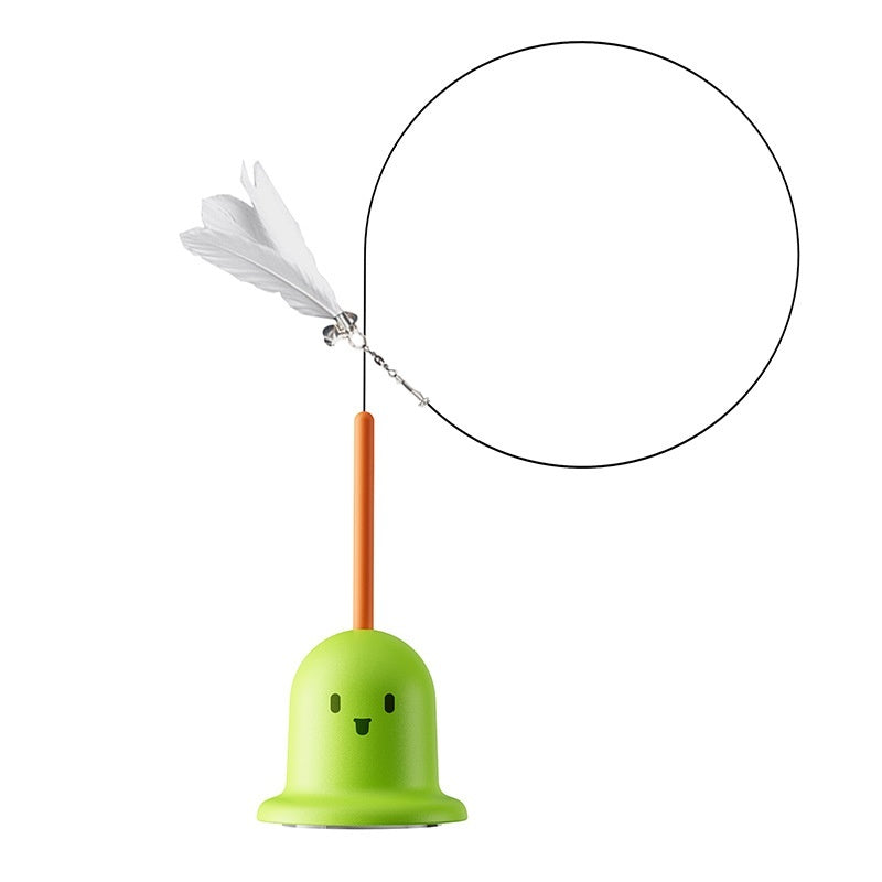 Cat Toy Strong Suction Cup Cat Teaser - detail view - PET'S FUN | interactive cat toy