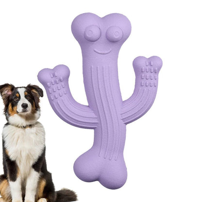 Cactus Puppy Chew Toy Cactus Dog Chew Toy Ultra - back view - PET'S FUN | dog toy