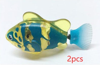 Cat Interactive Electric Fish Water Toy for Indoor - side view - PET'S FUN | cat entertainment