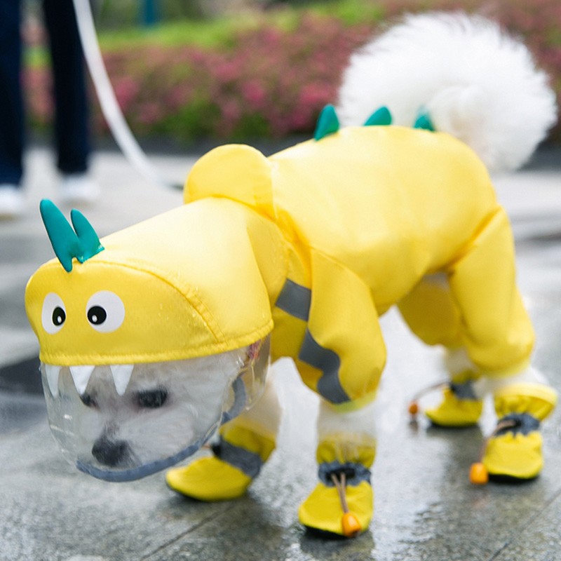 Chest and Back Integrated Pet Dog Four-leg - side view - PET'S FUN | dog toy