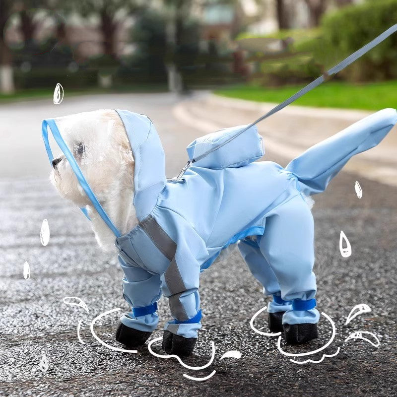 Chest and Back Integrated Pet Dog Four-leg - front view - PET'S FUN | dog accessories