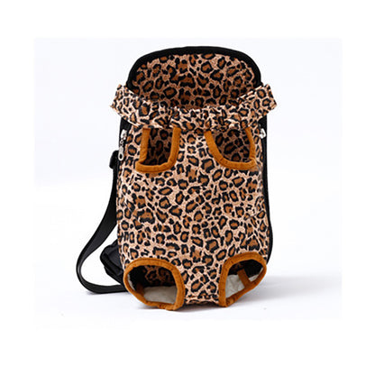 Pet Backpack Dog Go Out Carrying Bag - angle view - PET'S FUN | dog entertainment