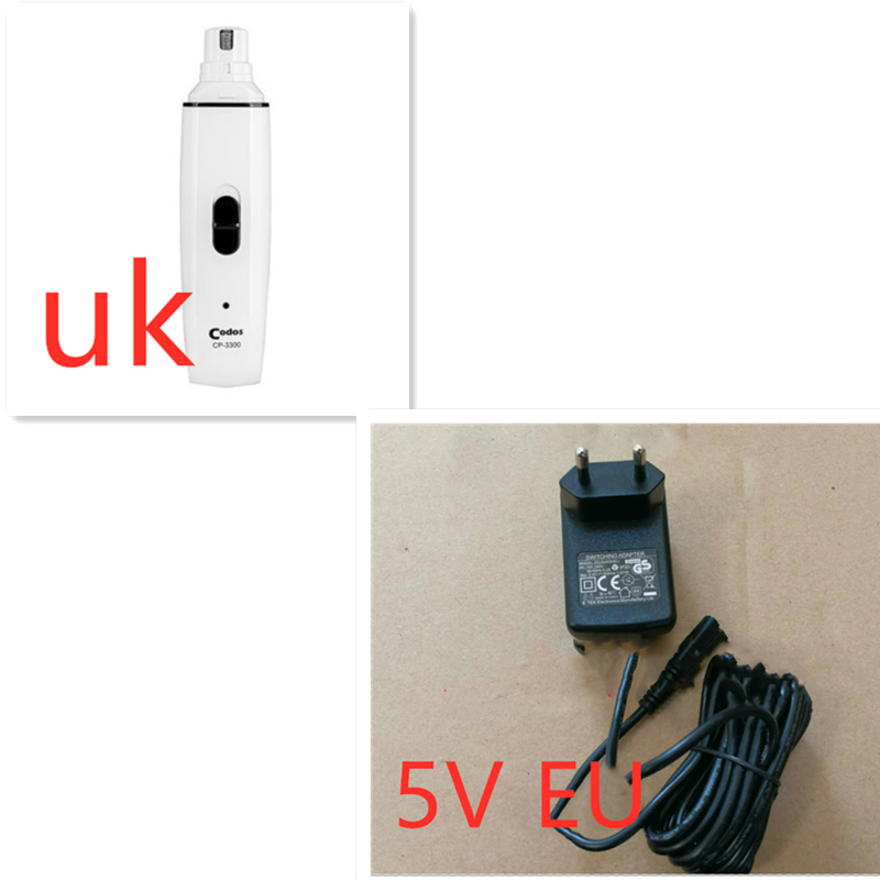 UEETEK Electric Pet Nail Grinder with Rechargeable Lithium