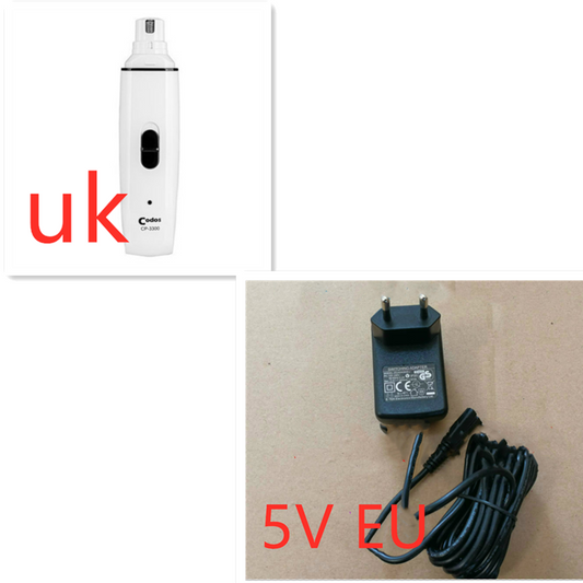 UEETEK Electric Pet Nail Grinder with Rechargeable Lithium