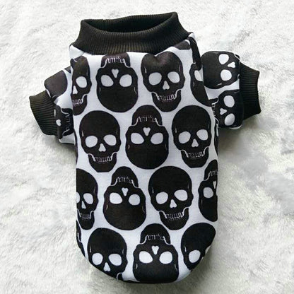 Pet Clothes Skull Halloween Supplies - detail view - PET'S FUN | pet accessories