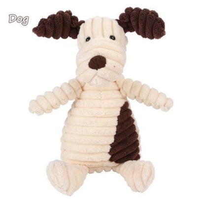 Vocal Animal Plush for Pet Dog Molar Teeth - front view - PET'S FUN | dog accessories