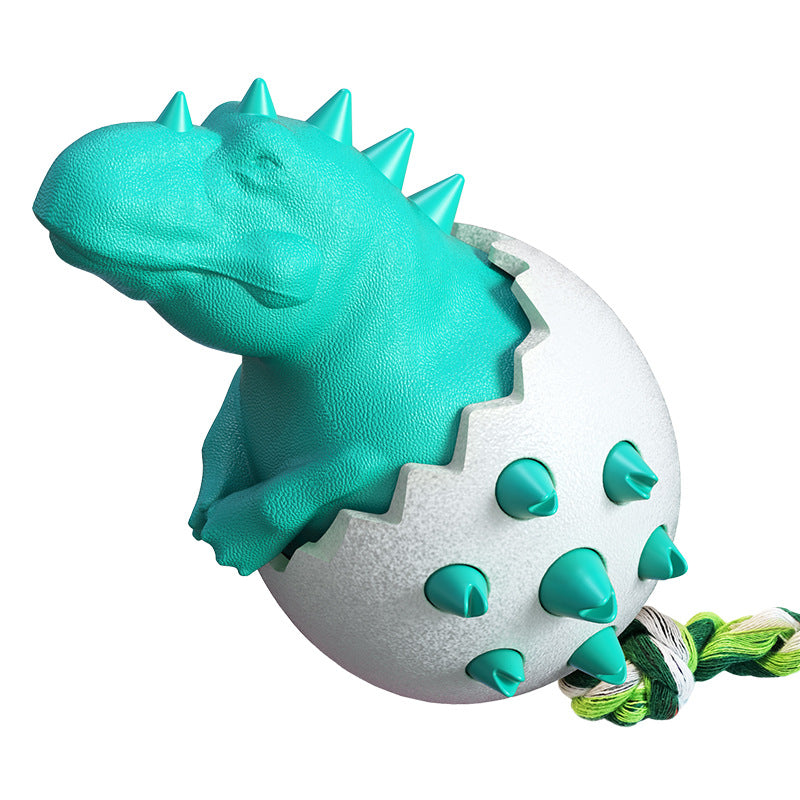Wild Boar Egg Dog Toothbrush Molar Stick - side view - PET'S FUN | dog supplies