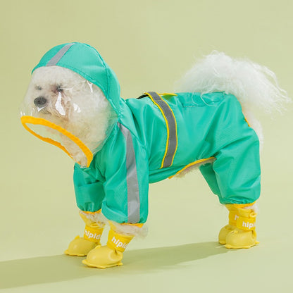 Chest and Back Integrated Pet Dog Four-leg - angle view - PET'S FUN | dog entertainment